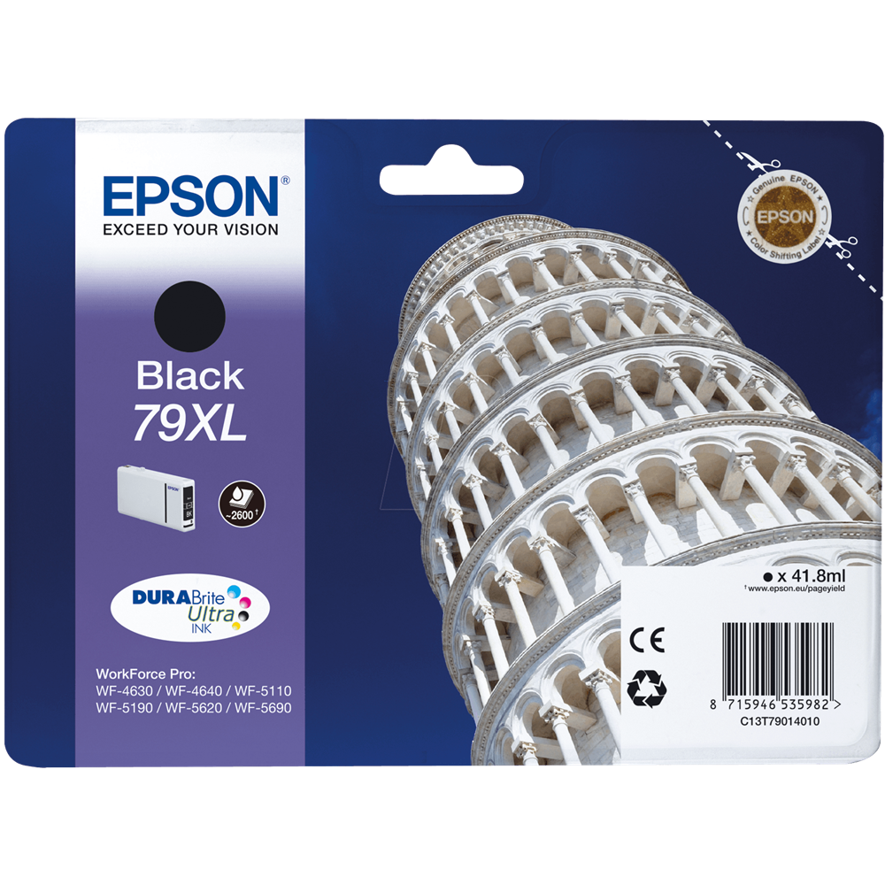 Epson C13T79014010 S.pack Black 79XL DURABrite UltraInk 41.8 ml