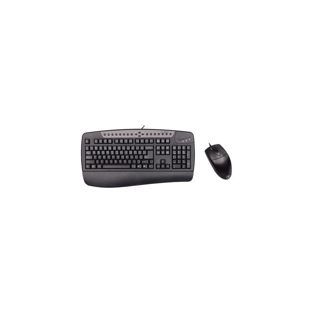 A4 TECH KB8-OP620D-B  PS/2 Q Multimedya Klavye ve OP620D Mouse Siyah