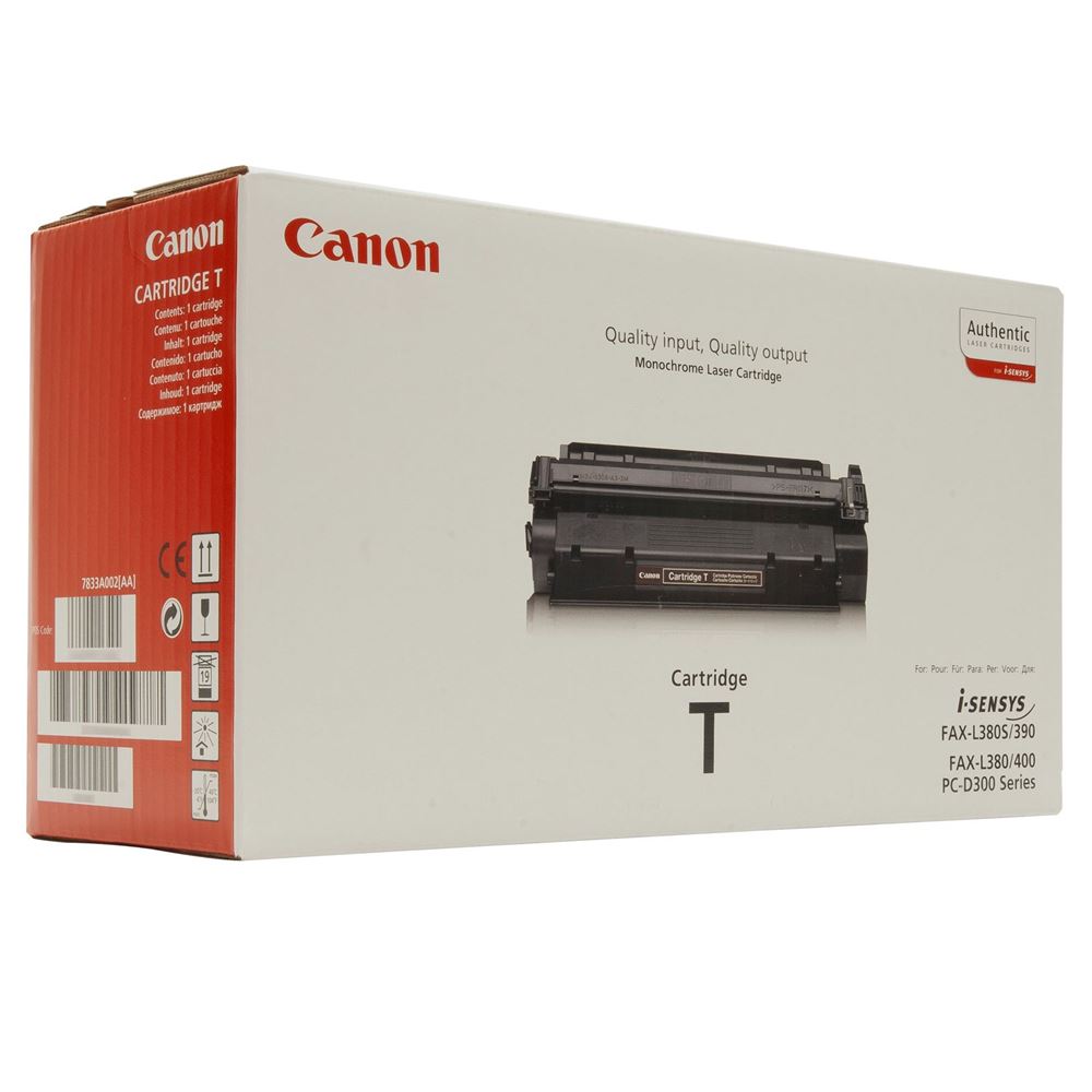 Canon T  Toner- Siyah Laser Toner/Drum Kartuş. Fax L 380 400 170 Imageclass D 320D 340, Laser Class 510 Pc-D 320 Pc-D 340