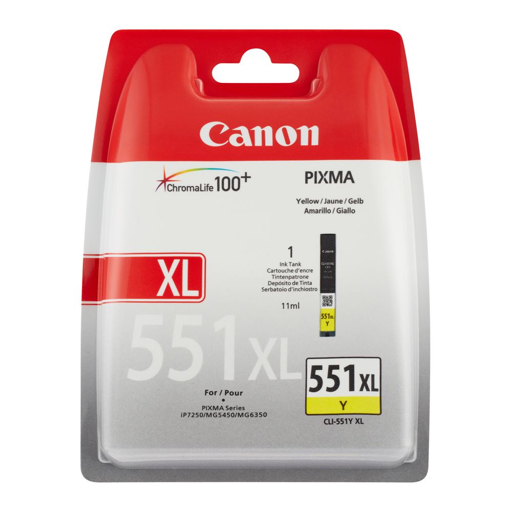 Canon Cli-551 XL Yellow SariMürekkep Kartuş