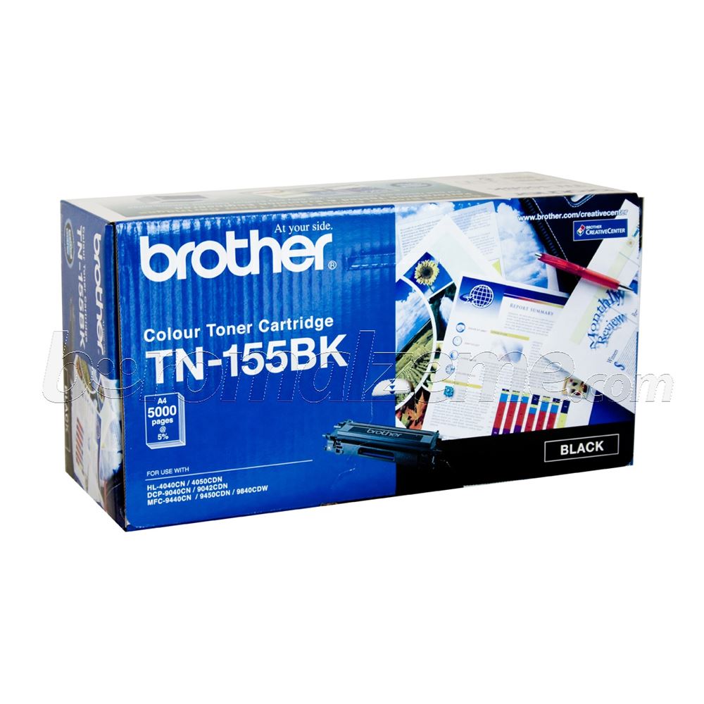BROTHER TN-155BK DCP-9040,MFC-9440,HL-4040 4000 SAYFA SIYAH TONER
