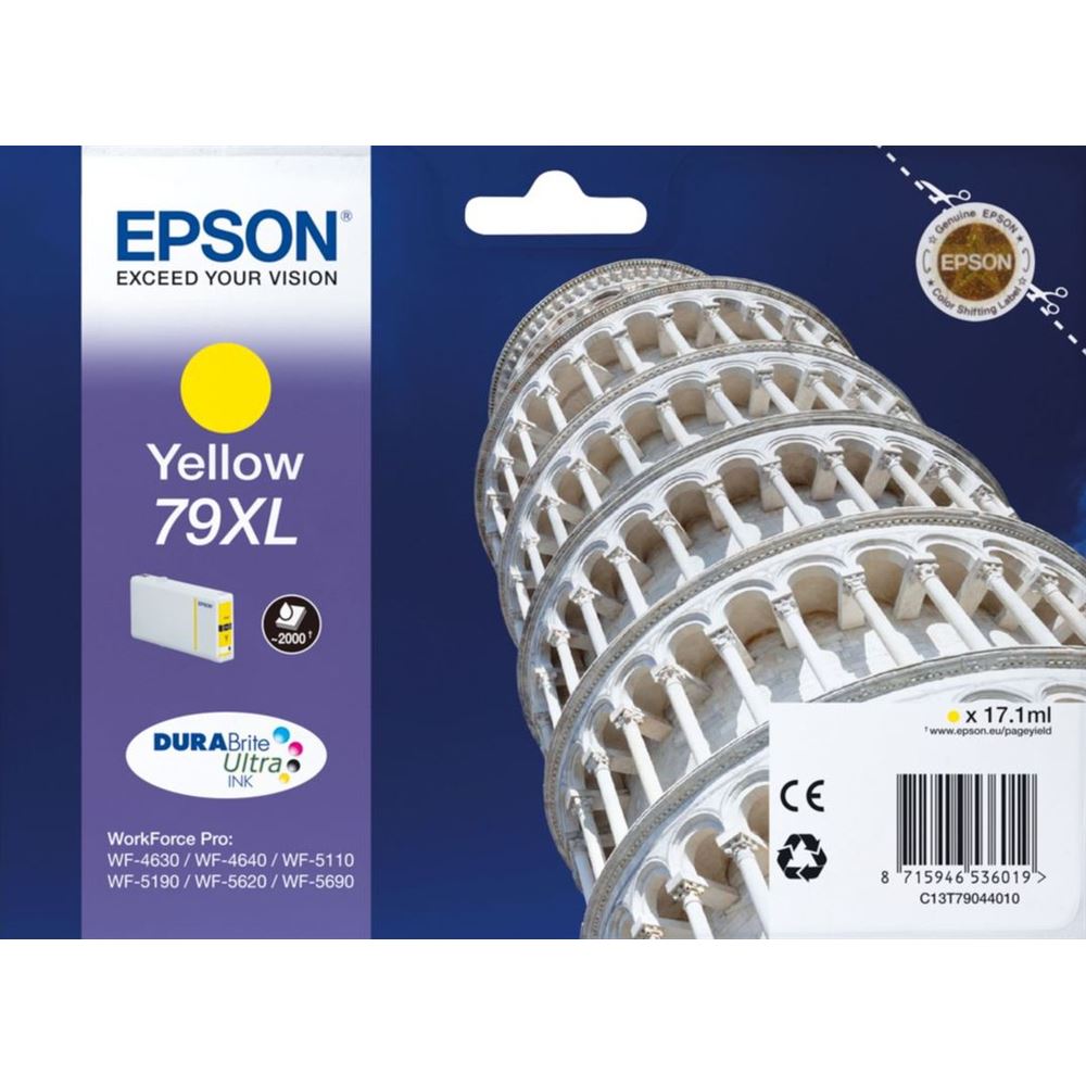 Epson C13T79044010 S.pack Yellow 79XL DURABrite UltraInk17,1 ml